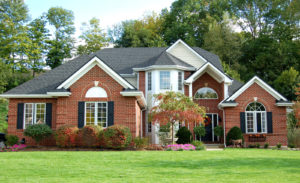 Residential home with front entry